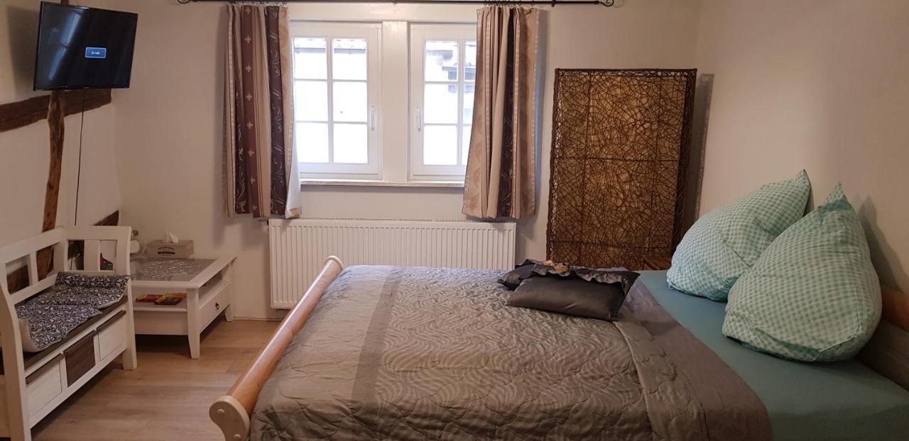 Zauberhafte Wohnung in der Nähe von Heidelberg, top Lage Hirschhorn Exterior foto