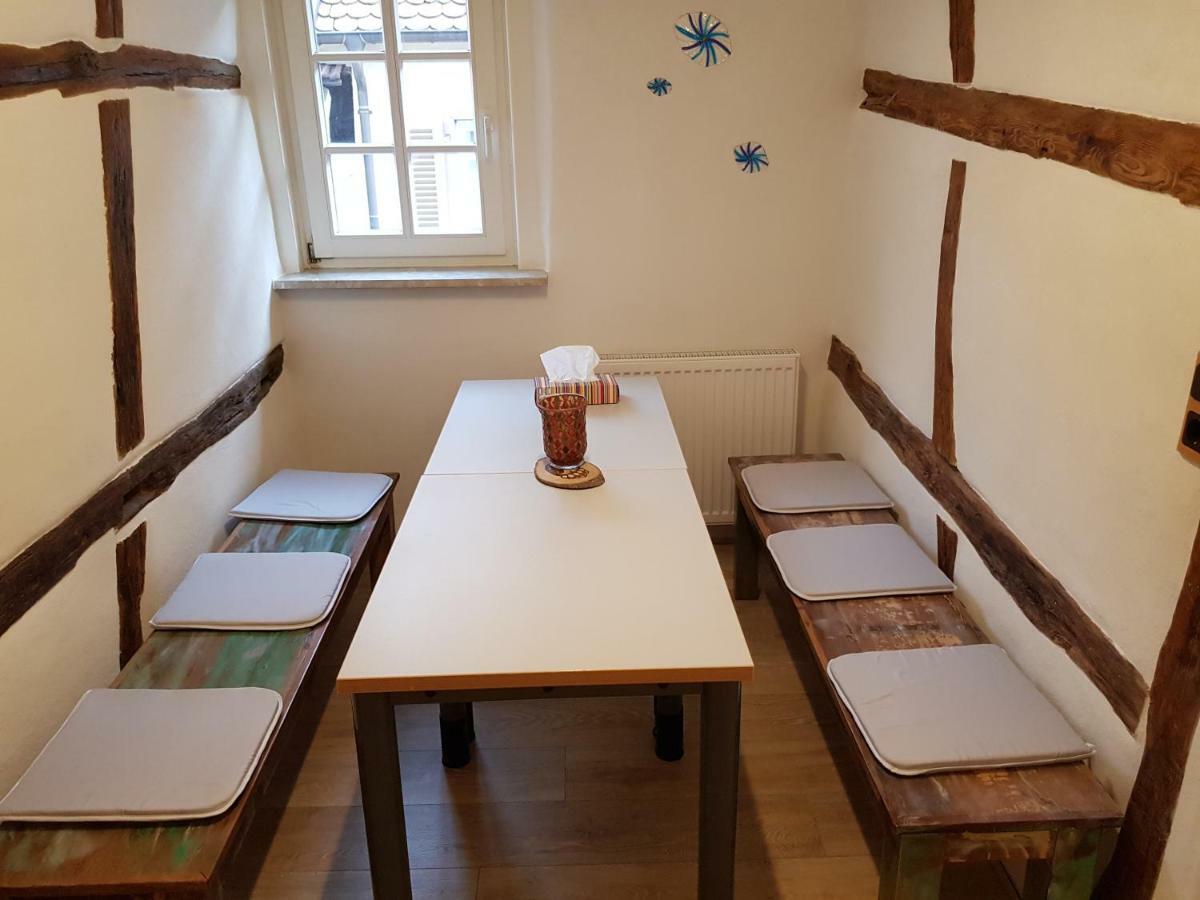 Zauberhafte Wohnung in der Nähe von Heidelberg, top Lage Hirschhorn Exterior foto